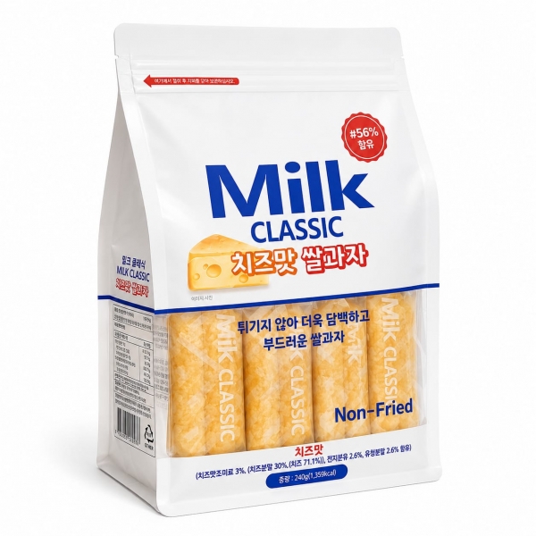 MILK Classic  <small>Milk classic classic rise cracker Non- Fried 240g</small>