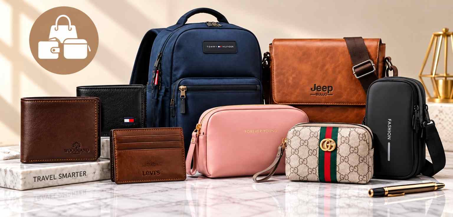 Wallet, bags & pouches