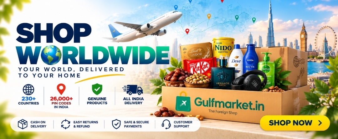 Delivering premium foreign products all over India
