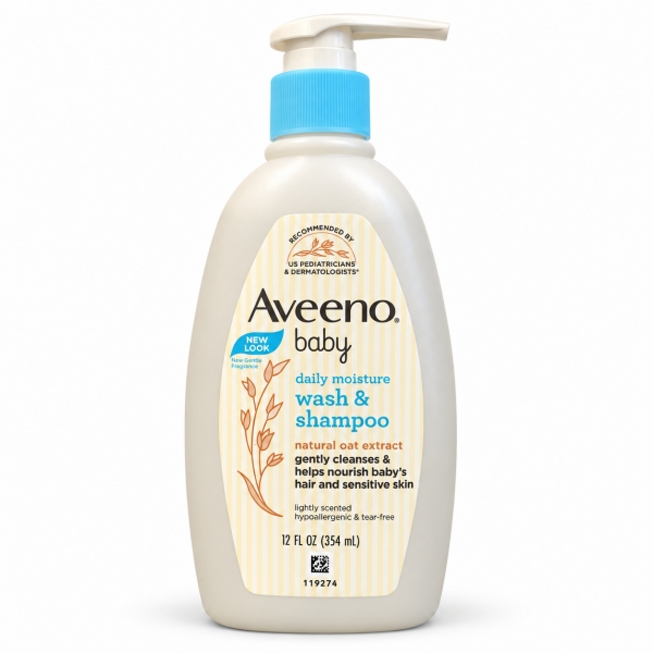 Aveeno  - Baby moisturizer, Wash & Shampoo 354ml